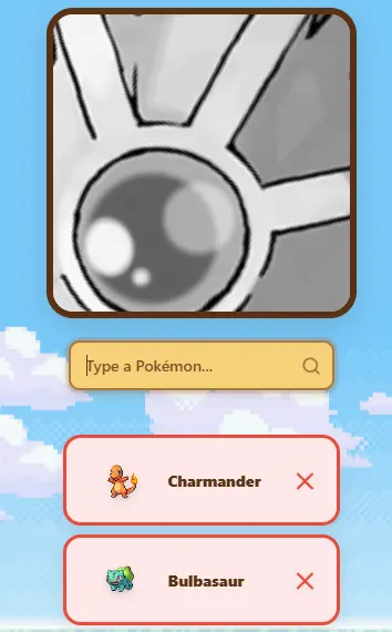 Silueta con zoom cercano en Modo Imagen